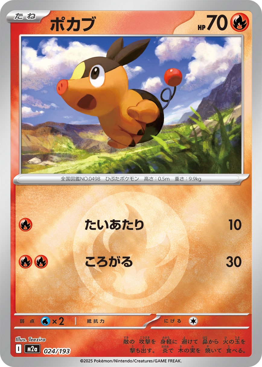 ポカブ(炎エネルギーミラー)【-】[M2a] {024/193}